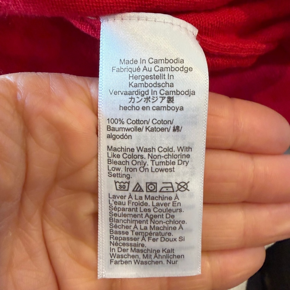 Women's J. Crew Factory Cotton ruffleneck sweater - Picture 4 of 4